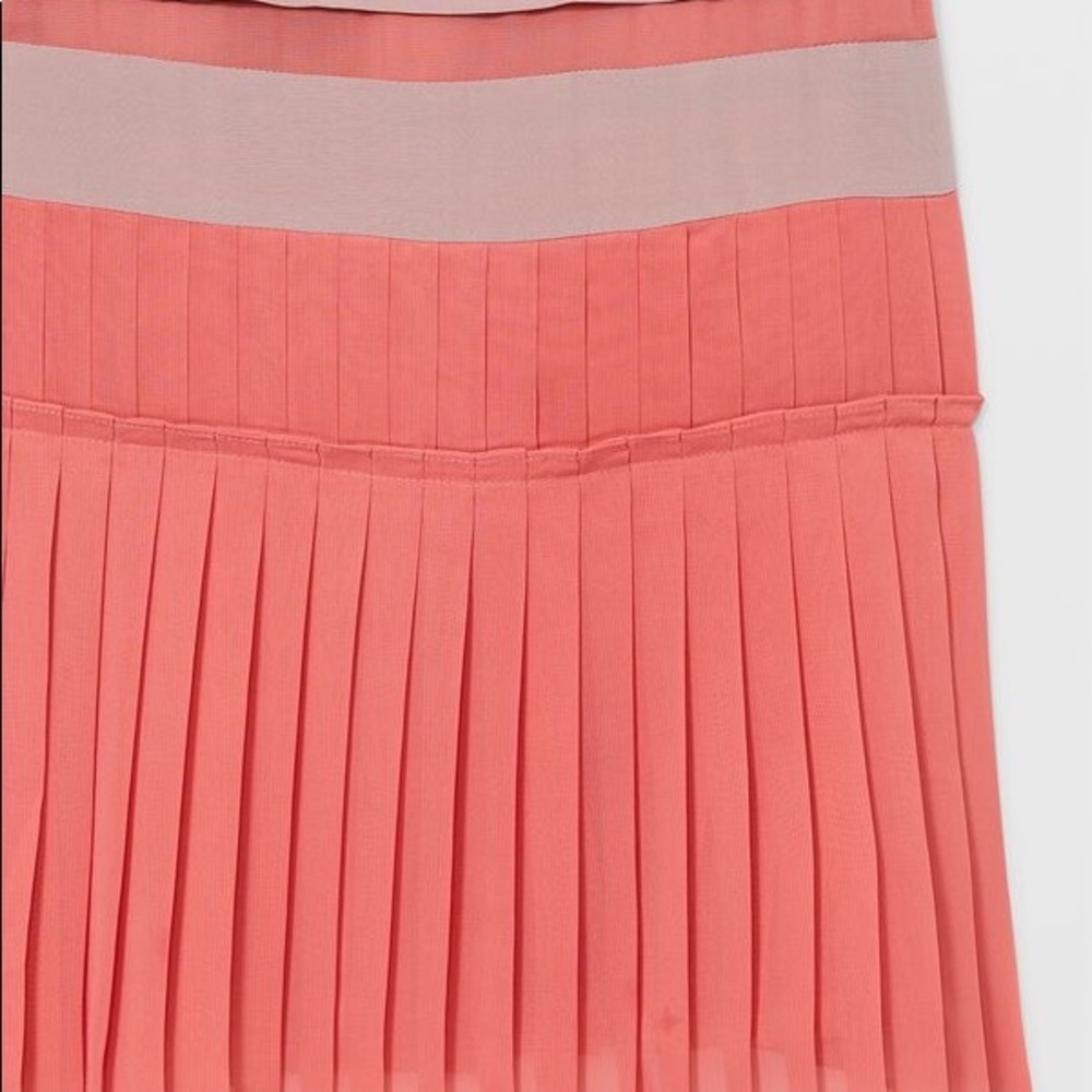 ❤️❤️❤️Club Monaco Colorblock Pleated Maxi Dress size 10❤️❤️❤️ - Picture 5 of 8